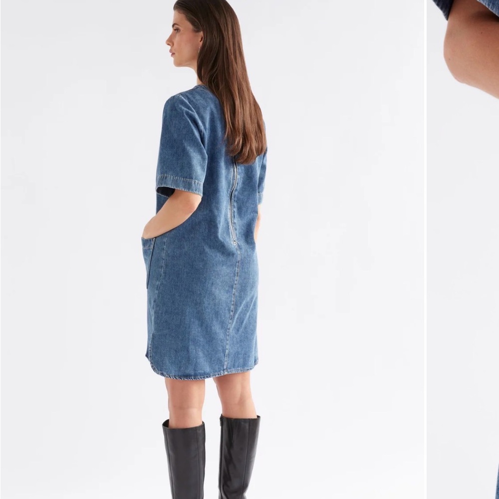 Elk Australia Rittra Denim Dress NWT - Picture 5 of 8
